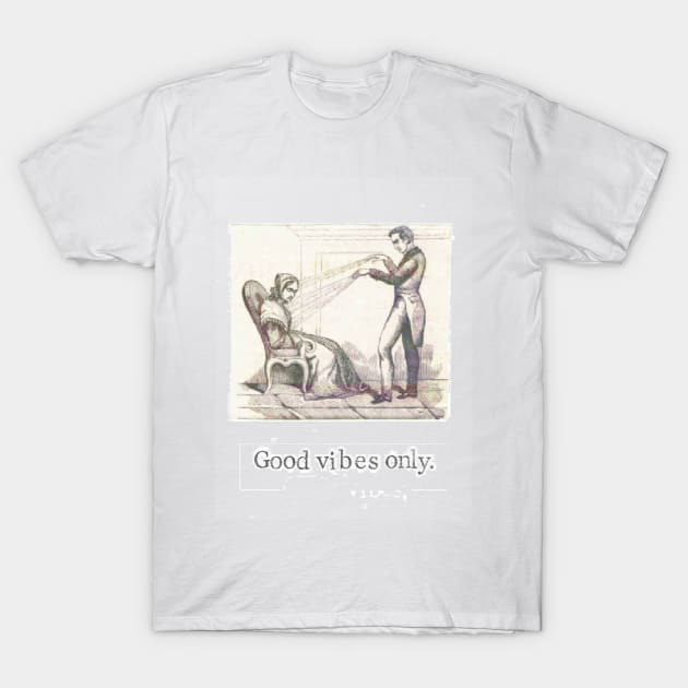 Good Vibes Only T-Shirt by bluespecsstudio